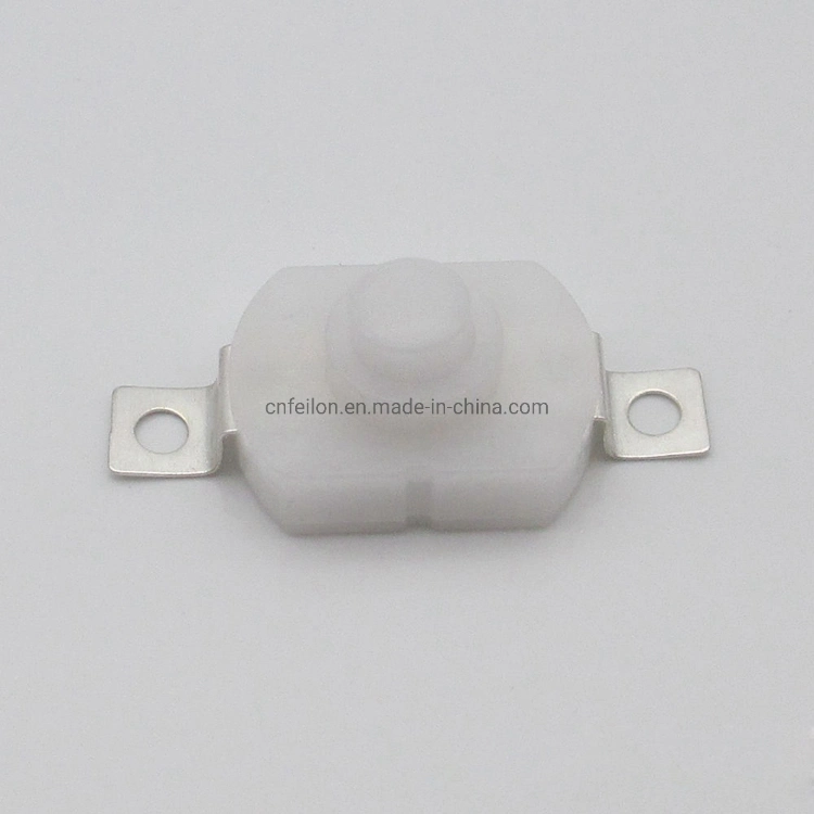 250V 2A Button Switch Widely Using for Flashlight Panel Control Electrical on off Switch