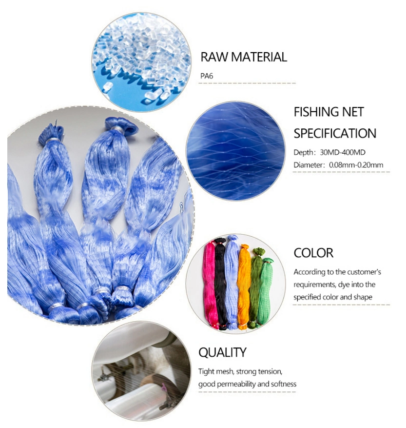 Factory Outlet Store Double-Knotted and Single-Knotted Fishing Nets