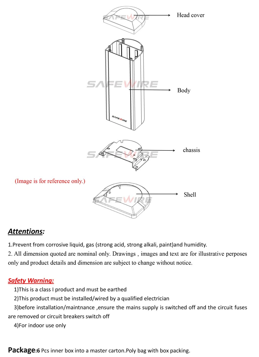 IEC60084 Standard Service Outlet Box / Mini Column / Electrical Outlet