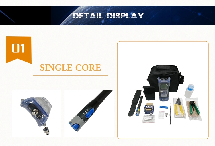 FTTH Fiber Optic Toolkit for Installing Fast Connector and Fiber Optic Drop Cable