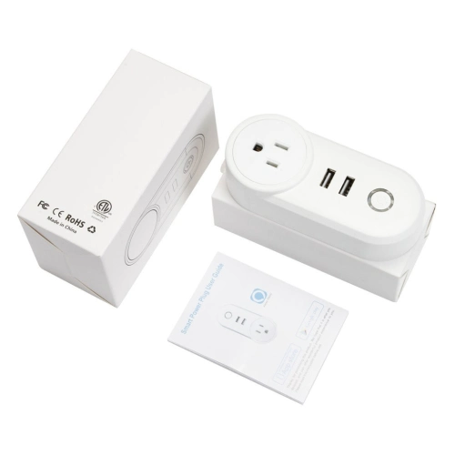 WiFi Control Smart Timer Outlet with USB Port
