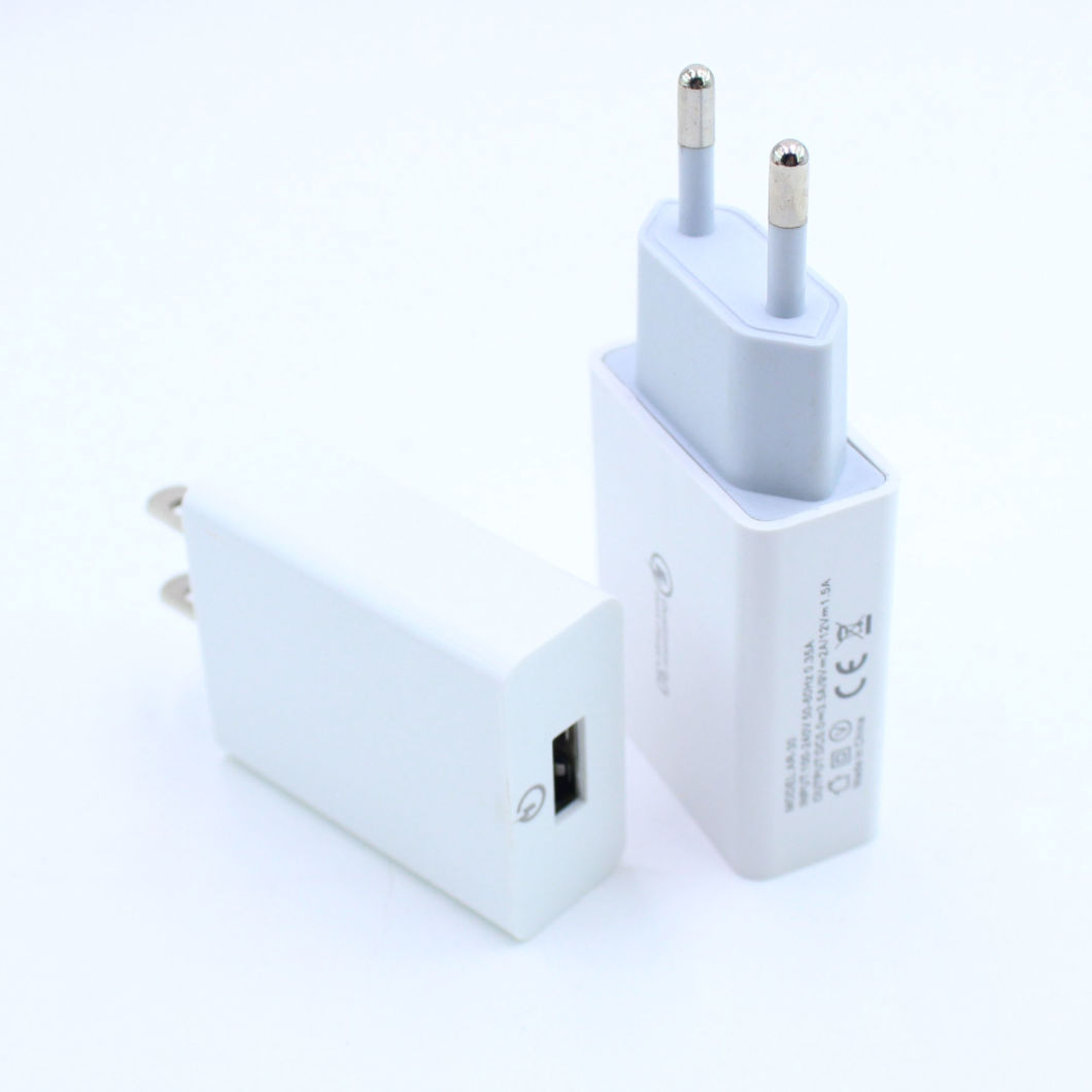 Factory OEM High Speed USB Wall Charger Us/EU Plug USB Charger