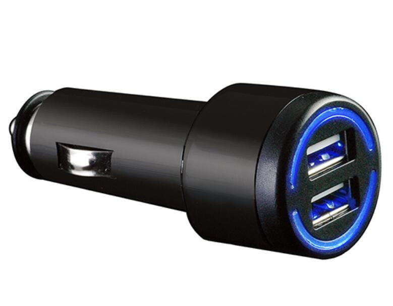 Hot Sale QC3.0+2.4A Double USB Car Charger