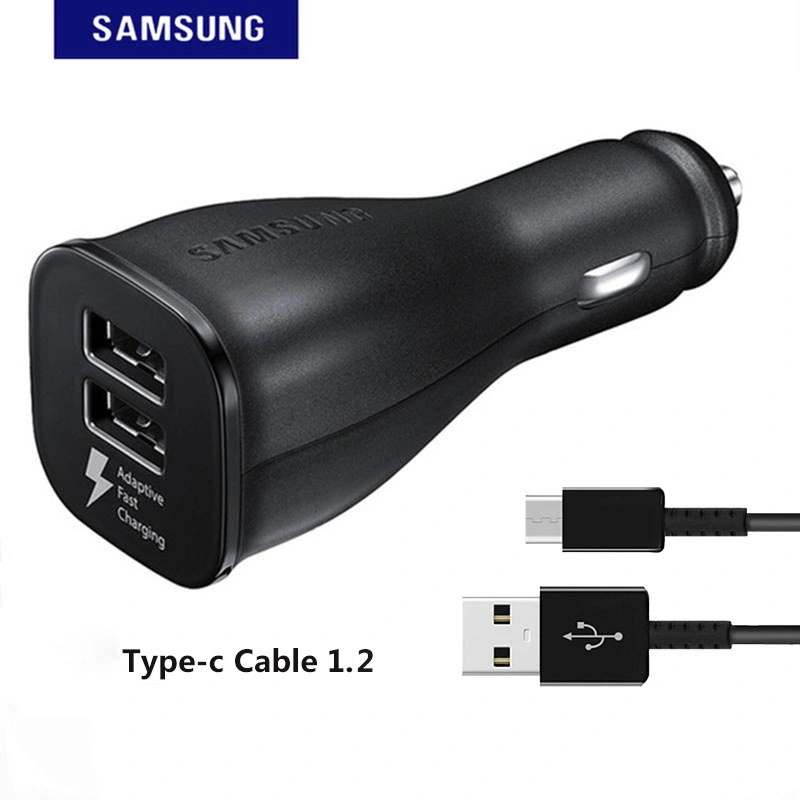 High Quality Dual USB 3.4A Vehicle Charger Mobile Phone USB Emergency Port Car Charger