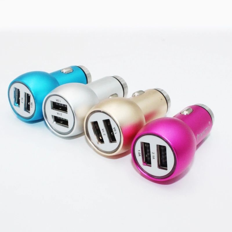 Best Promotional Portable Car Fast Charger Dual USB Car Charger