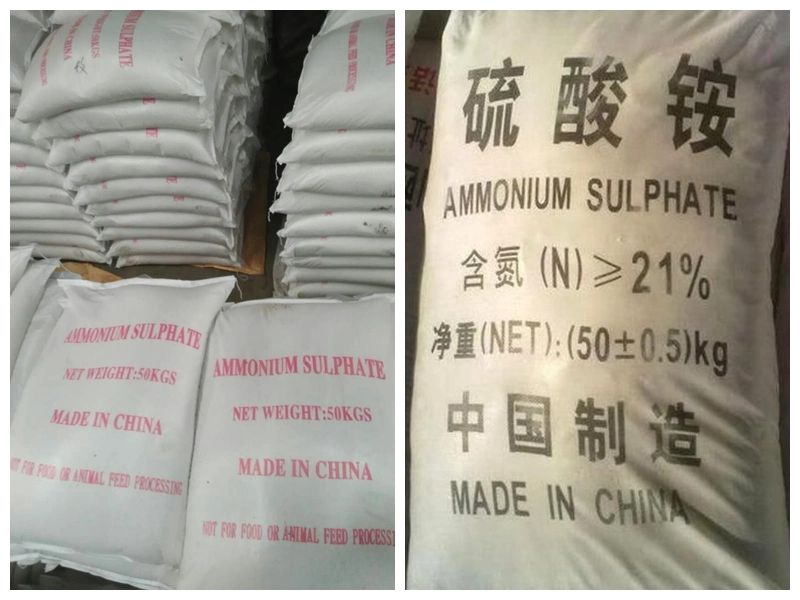Agricultural High Quality Green and Blue White Hard Granular Nitrogen Ammonium Sulphate CAS 7783-20-2