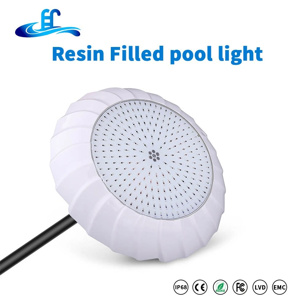 Switch Control 24V RGB Wall Mounted LED Swimming Pool Light Underwater Light