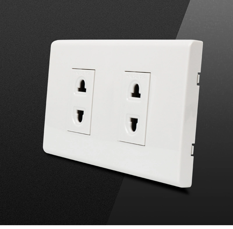 Wall Electrical Socket Outlet for Thailand 250V 16A