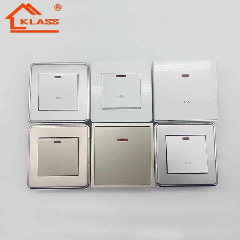 BS 4gang 2 Way 10A Electrical Light Wall Switch