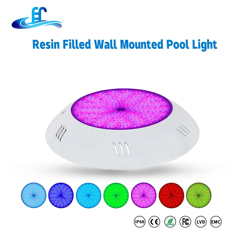 Switch Control 12V 18W Wall Mounted LED Swimming Pool Light Underwater Light