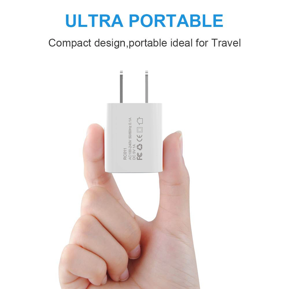 5V 1A Us Plug Single USB Wall Charger Adapter Android USB Charger