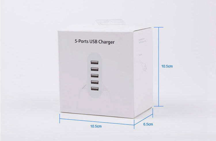 Pd Wall Charger 60W 5 Ports Desktop USB Wall Charger Multi-Port Pd Wall Charger