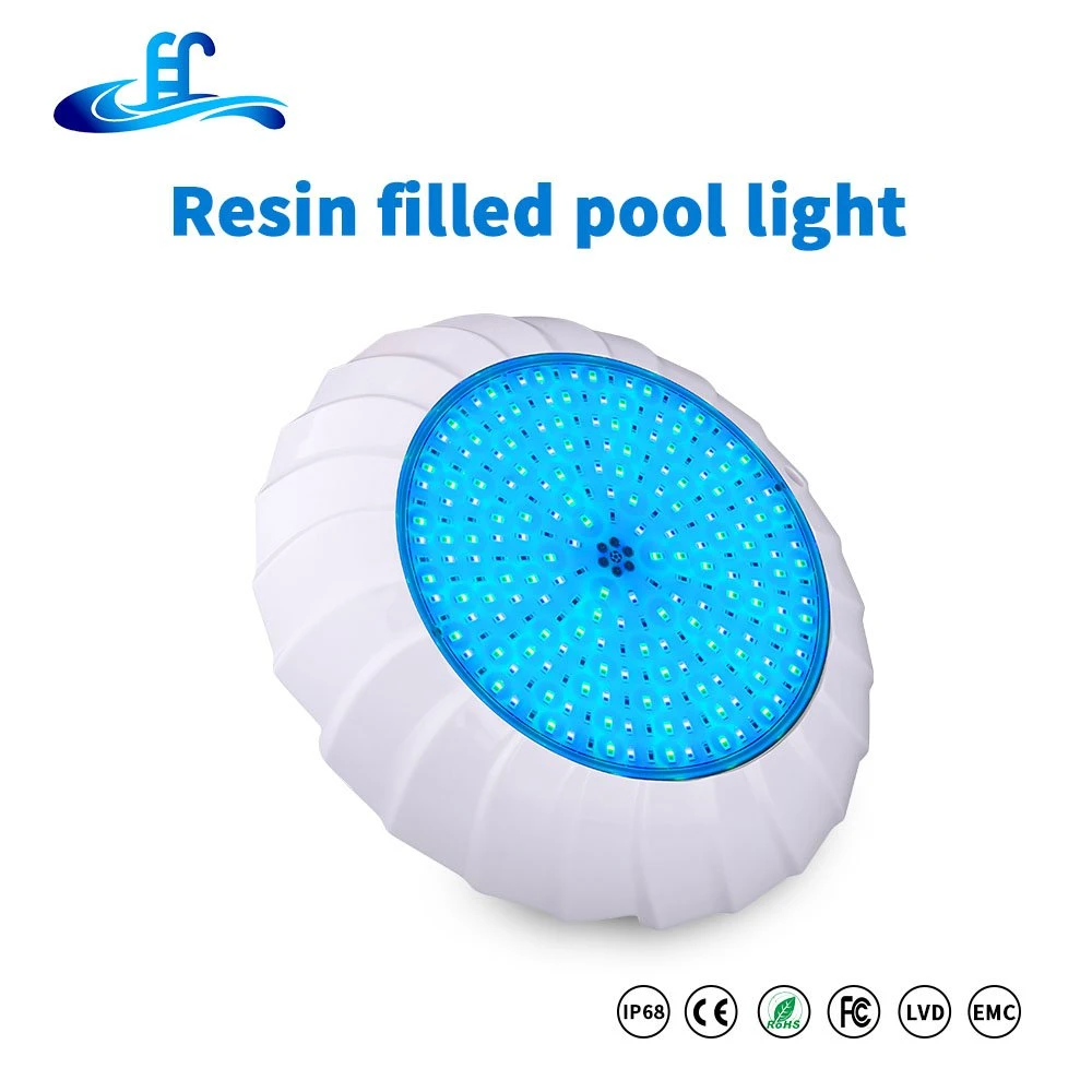 Switch Control 24V RGB Wall Mounted LED Swimming Pool Light Underwater Light