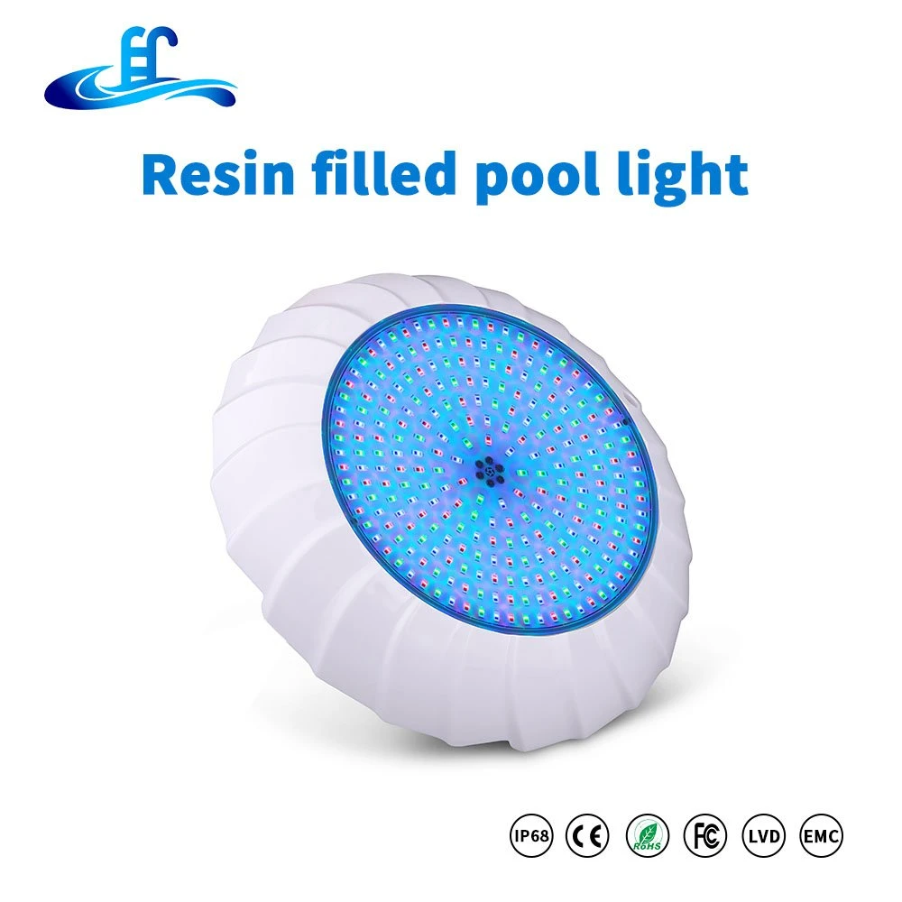 Switch Control 24V RGB Wall Mounted LED Swimming Pool Light Underwater Light