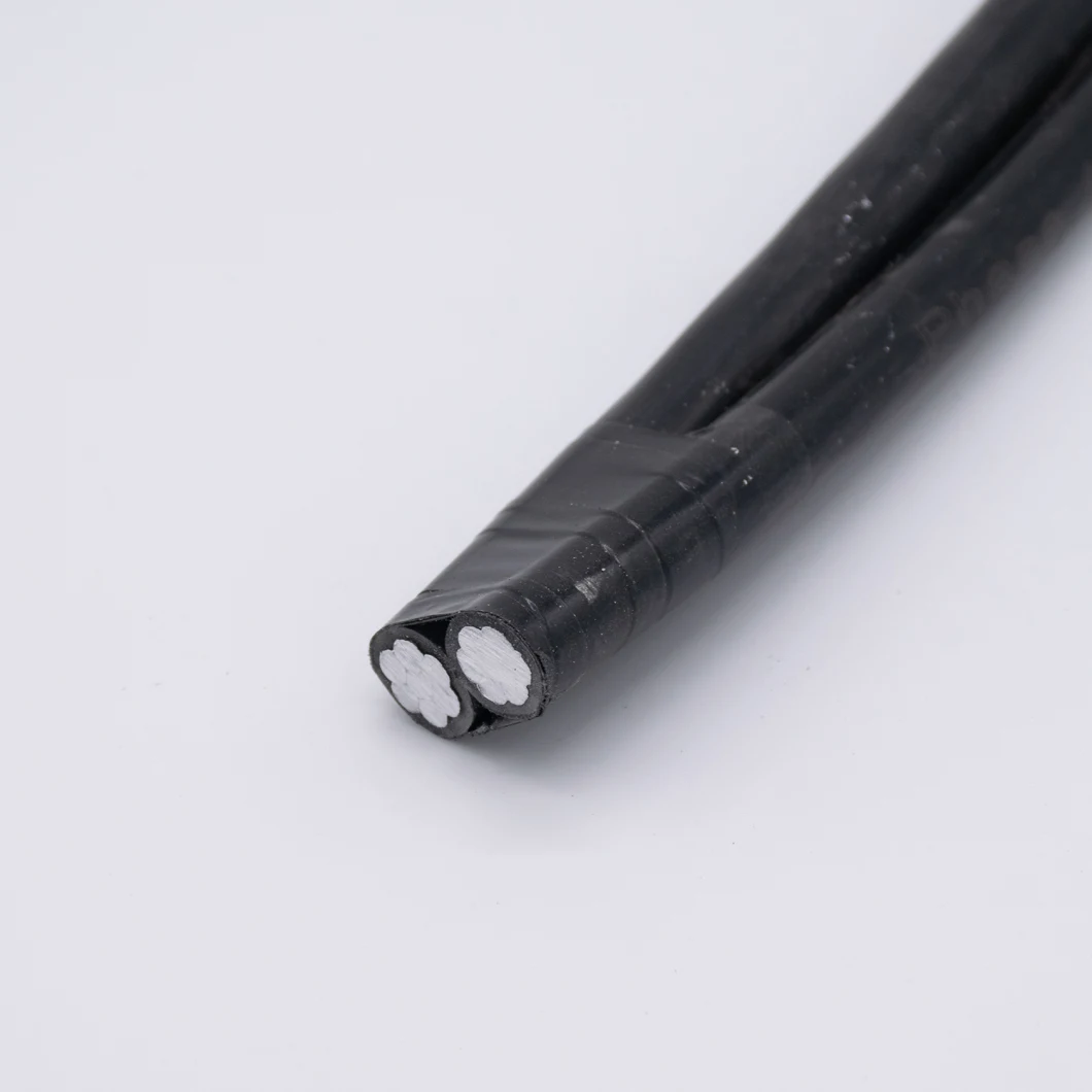 Aluminum Core Duplex Service Drop Electrical ABC Cable