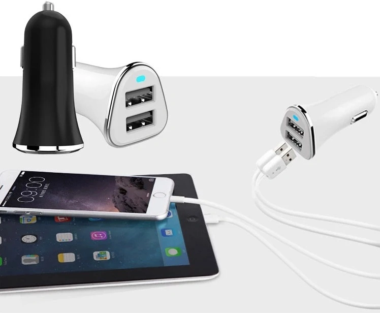 5V 2.1A Dual USB Charger Mobile Charger Car Charger