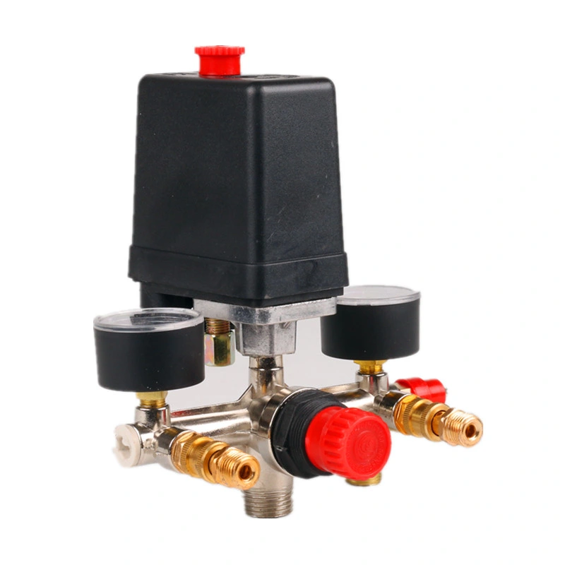 Big Black Hat Air Compressor Outlet Regulator