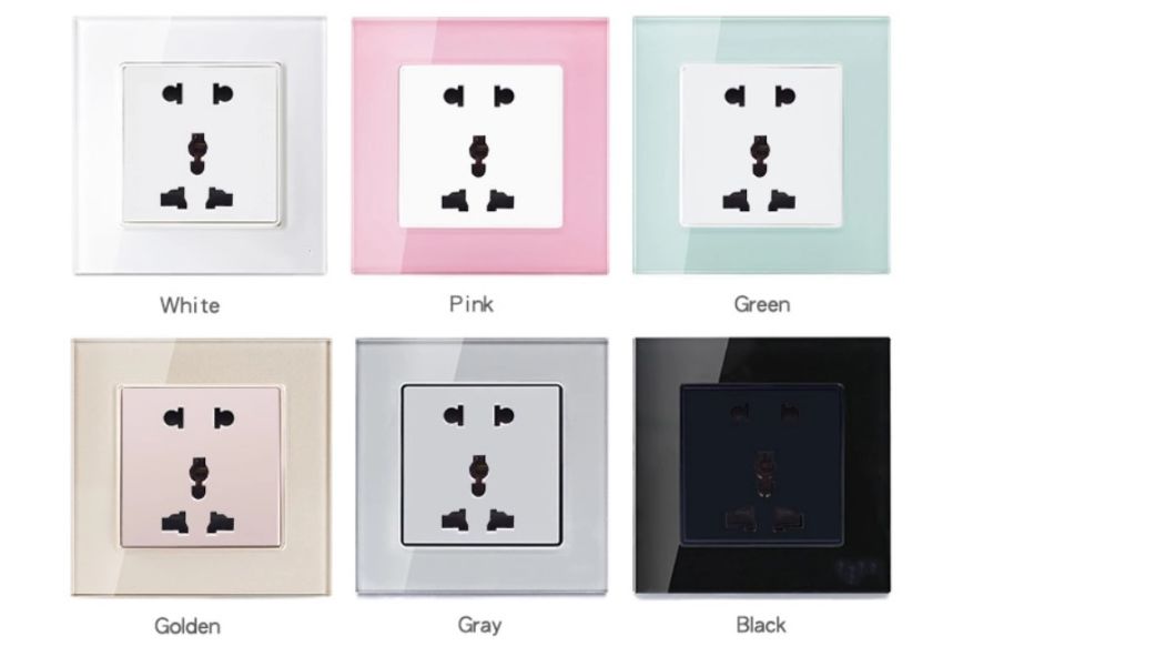 Single 10A 5 Pin Industrial Multi-Function Electrical Outlet