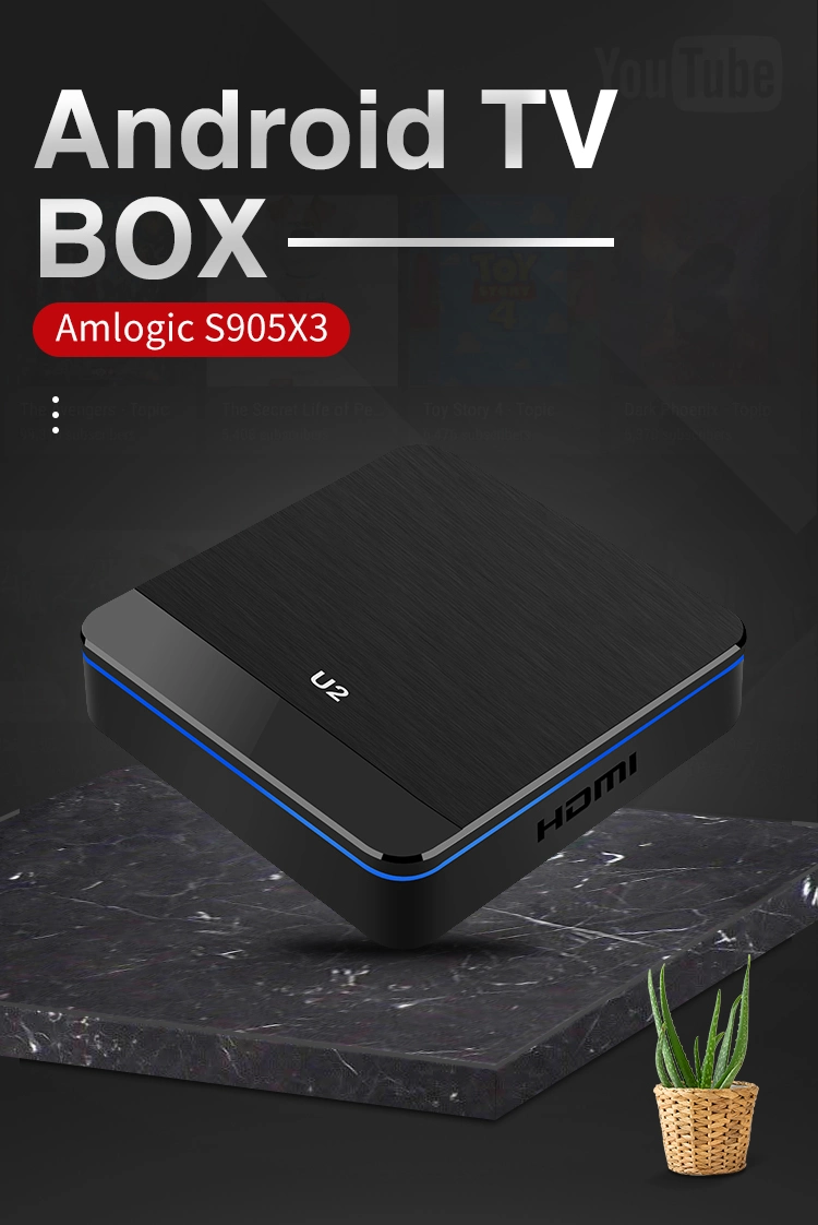 Xangshi Factory Outlet USB 2.0 USB 3.0 Quad Core 4K Hdr 4GB 64GB S905X3 Best Android TV Box