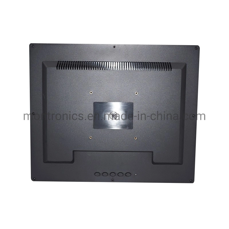 POS Flat Screen IP65 Waterproof Touch Display Resistive 17 Inch Touch Screen Monitor for ATM