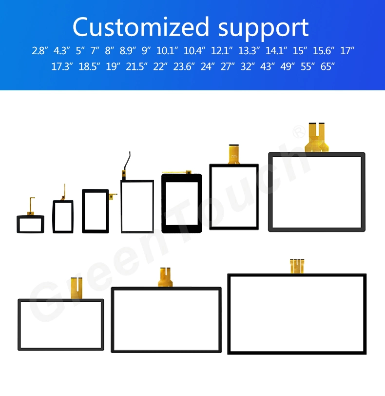 32 Inch Embedded Open Frame Touch Monitor Projected Capacitive Touch Screen, Pcap USB Monitor Touch Screen