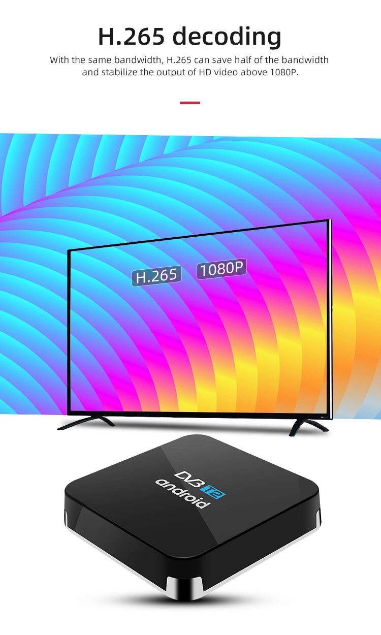 Junuo Free to Air 1080P Android TV Box DVB T2 Set Top Box