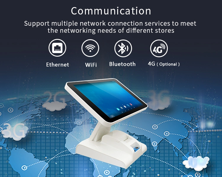 Tablet Touch Screen Cash Register POS Terminal Display Smart Computer All in One POS Machine Systems