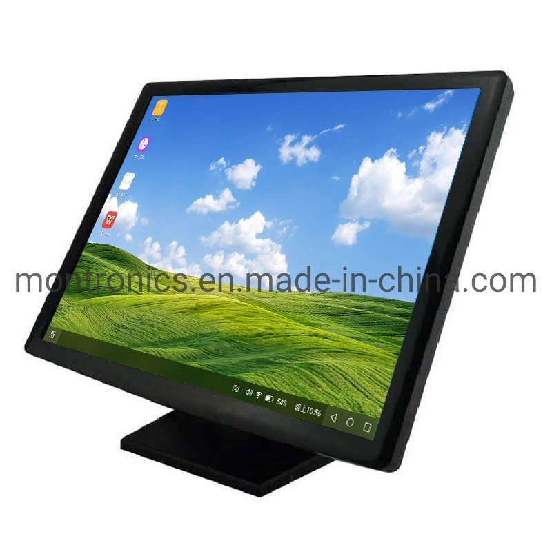 DC12V Square Screen 17inch LCD Touch Monitor 1280*1024 VGA USB Signal