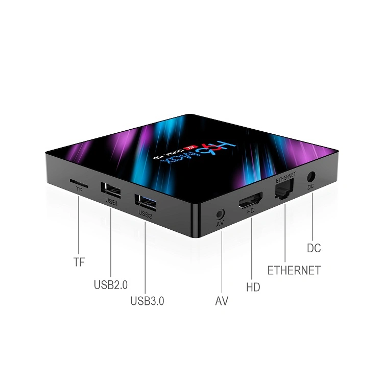 New Update High Quality Android Smart TV Box H96 Max Rk3318 Android 10 TV Box 4K HD Set Top Box