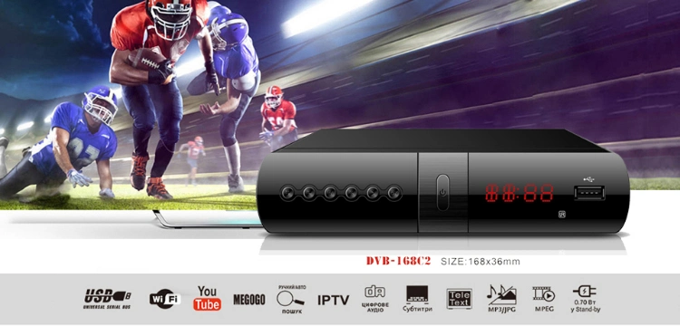 Full HD High Quality DVB T2 Digital Set Top Box Free to Air DVB-T2 Receiver TV Tuner