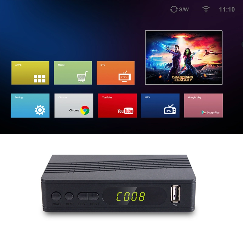 Gecen DVB T2 Set Top Box Big Size HD IPTV Free Air TV Box