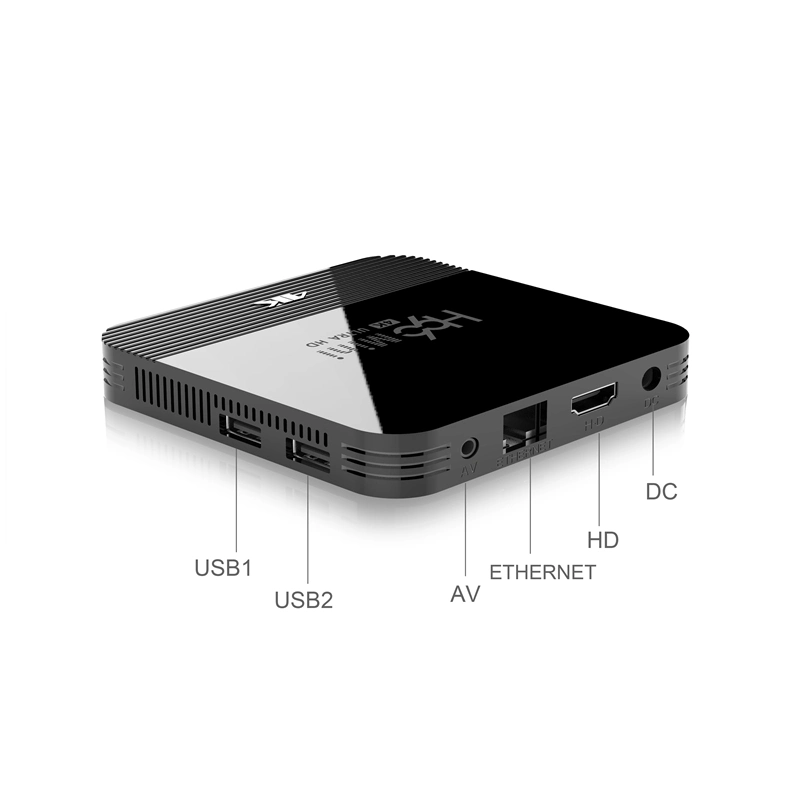 H96 Mini H8 Android 9.0 Smart TV Box 2GB 16GB 2.4G5g WiFi 4K Youtube Media Player Bt4.0 4K Google Play Android TV Set Top Box