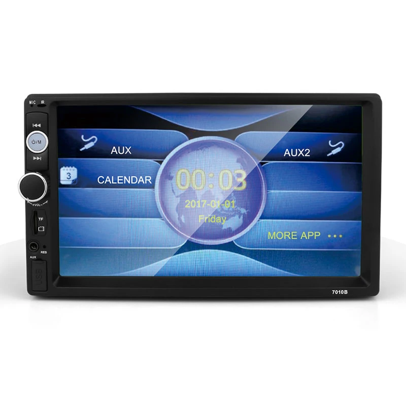 7inch Touch Screen Digital Display Bluetooth Car GPS Navigator MP5 Player for Car Backup Monitor New