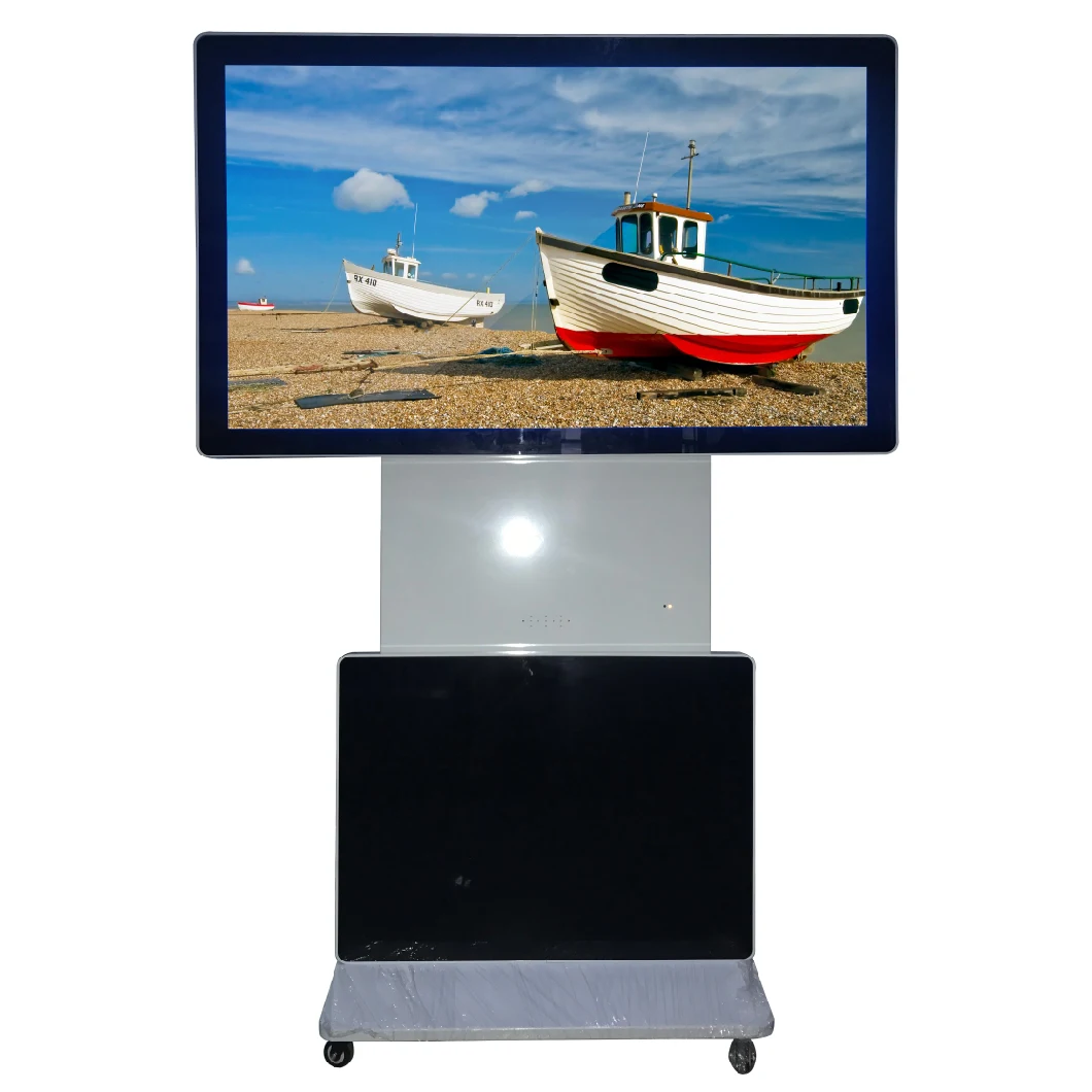 32 Inch Stand Rotatable Digital Signage VGA TFT LCD Touch Screen PC Monitor