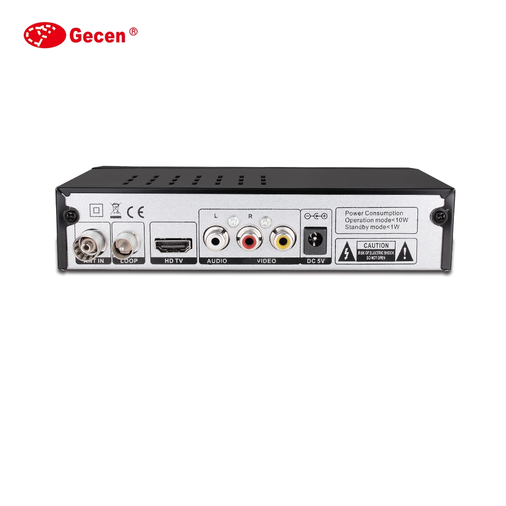 Gecen H. 265 HD DVB-T2 Set Top Box Receiver with IPTV Megogo