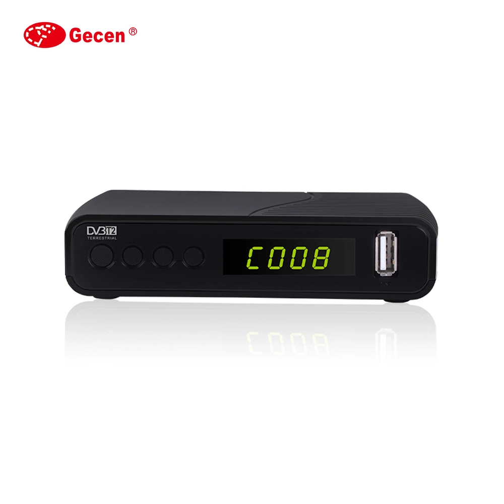 Gecen HD DVB-T2 DVB-C Set Top Box Satellite TV Receiver