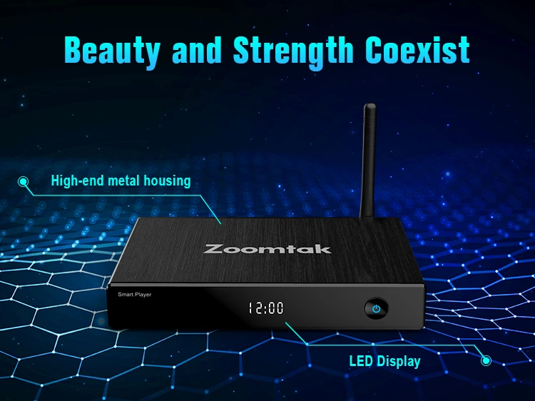 Zoomtak M5 PRO Internet TV Set Top Box Amlogic S905X3 8K Android TV Box