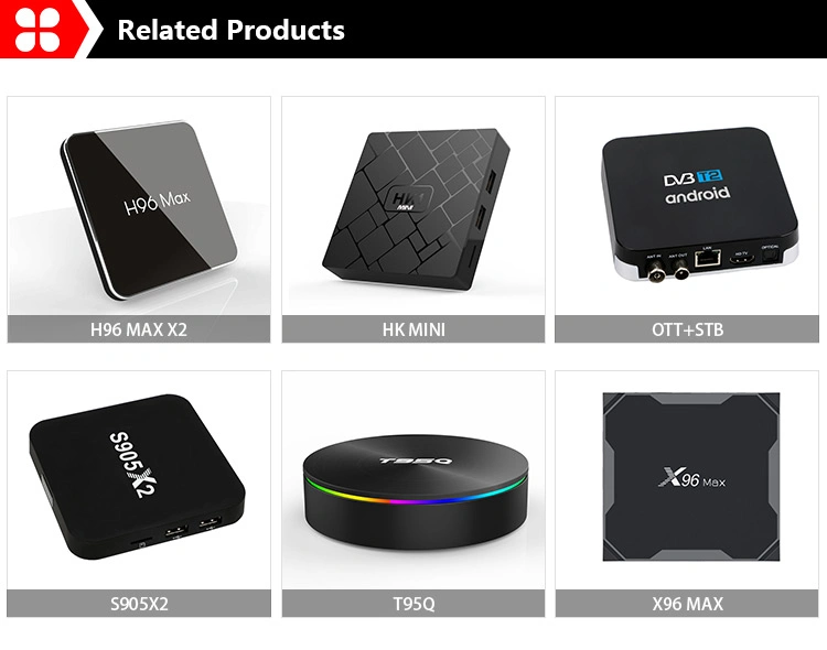 Mini Order IPTV Subscription Media Player Set Top Box Smart 4K Android TV Box
