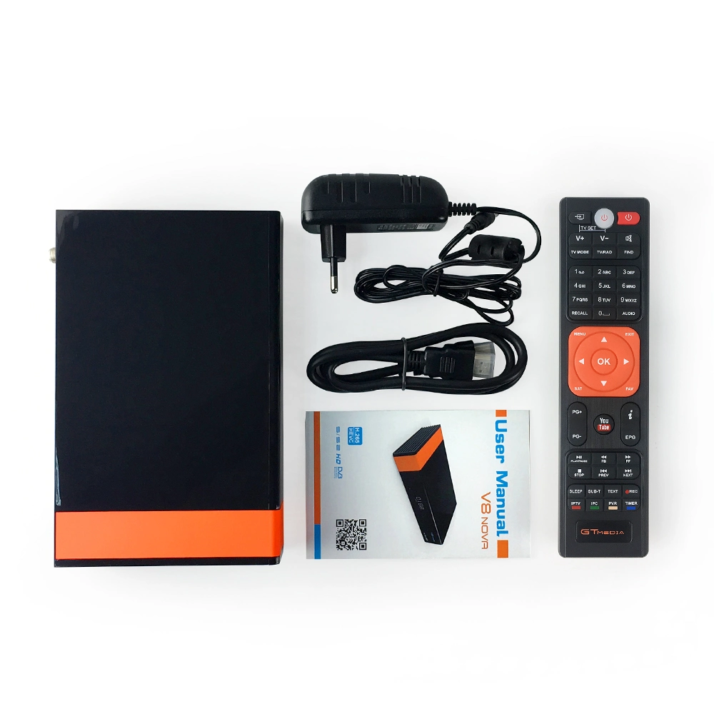 Factory Price 4K Satellite Receiver Gtmedia V8 Nova DVB-S2 Full HD 1080P Set Top Box