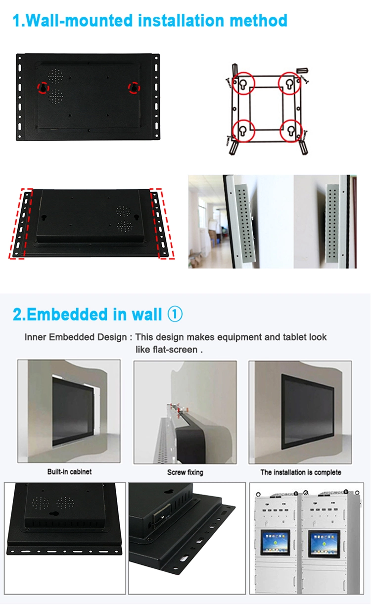 13.3'' Frameless Touch Screen Android Industrial Interactive Touch Screen LCD Monitor Tablet PC