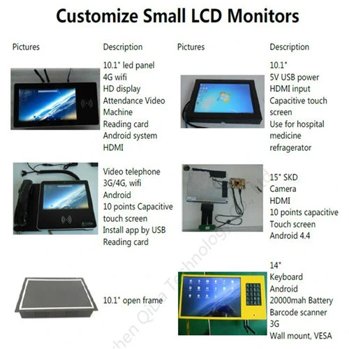 Touchscreen Monitor, Open Frame 10 Inch Touch Screen LCD Monitor