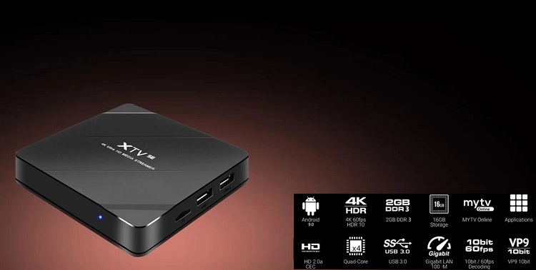 High Quality Android TV Box IPTV Set Top Box for Middle East EU Countries