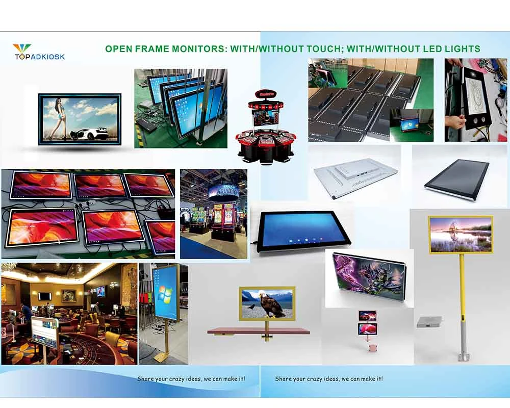 2021 New Design Touch Screen LCD Monitor with Perfect Creative Design for Game Machines 4K Monitor