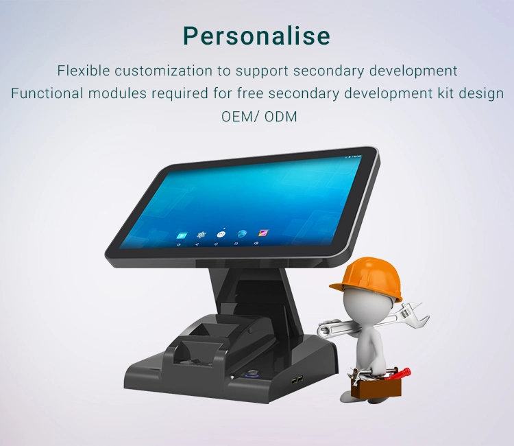 Tablet Touch Screen Cash Register POS Terminal Display Smart Computer All in One POS Machine Systems
