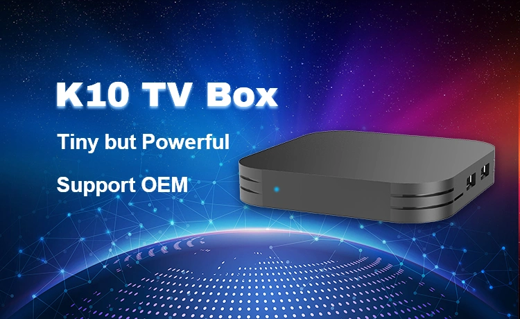 2020 Wholesale Android Smart TV Set Top Box Allwinners H6 Android 9.0 TV Box K10 Multi-Language IPTV