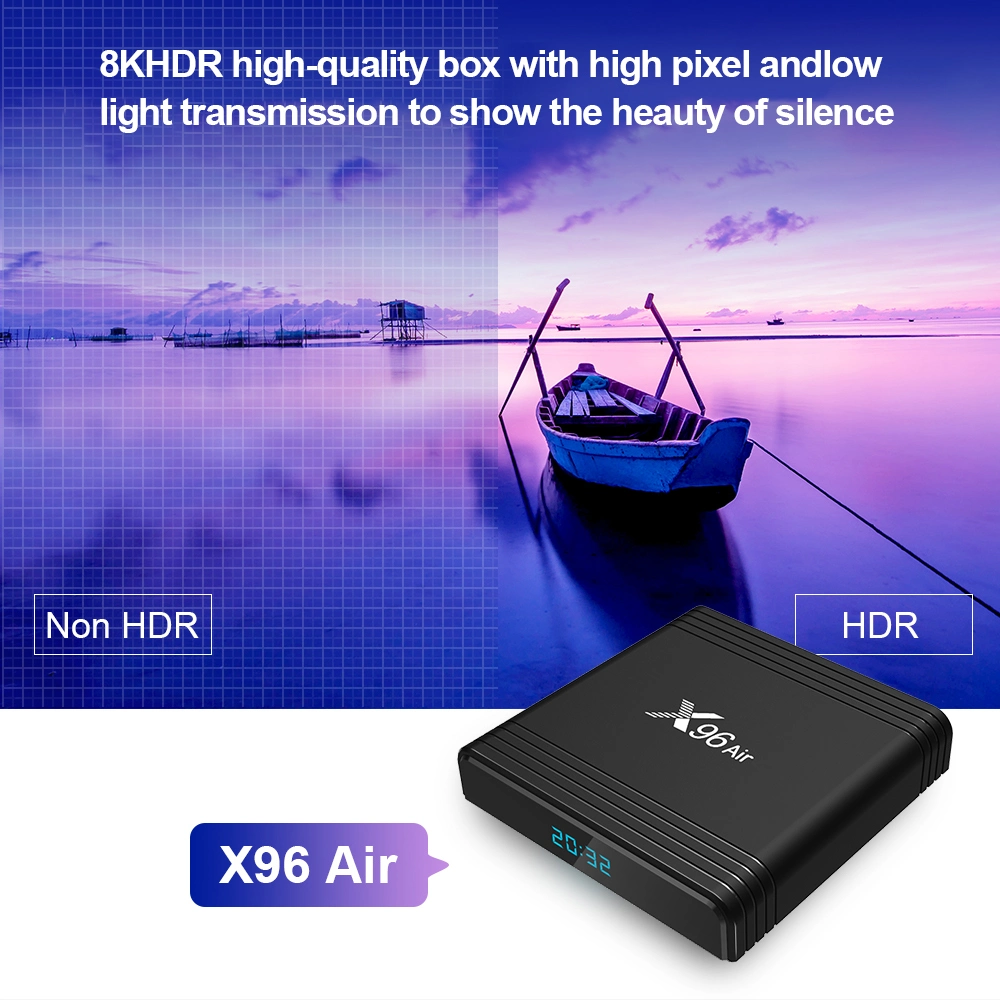 Amlogic S905X3 X96 Air Android Smart IPTV Set Top Box