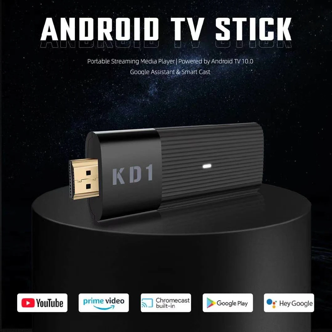 Android Set Top Box RAM 2GB ROM 16GB Support 4K Rk3318 Voice Remote Android TV Stick