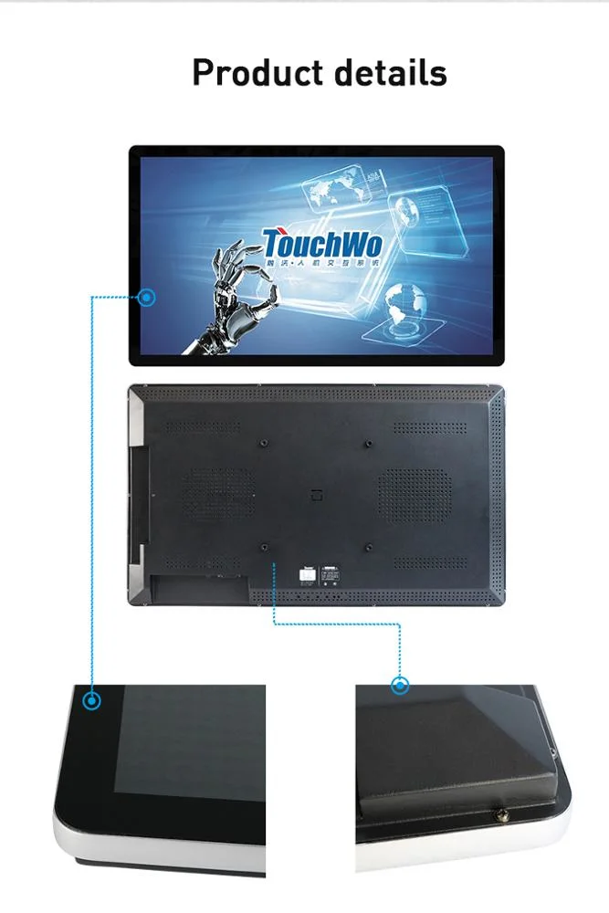 24 27 32 43 Inch J1900 I3 I5 I7 Multi -Touch Touch Screen Computer All in One PC