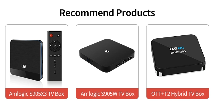 China Junuo Factory Wholesale S905D Ott TV Box DVB-S2 Android Set Top Box