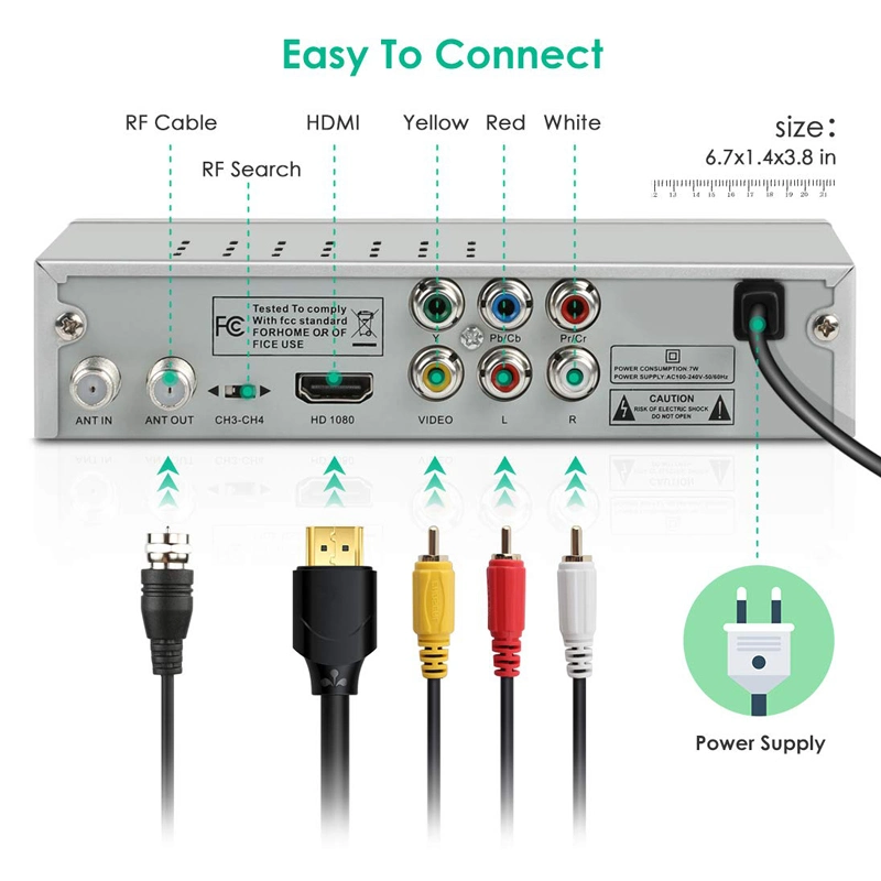 Digital Set Top Box ATSC TV Receiver